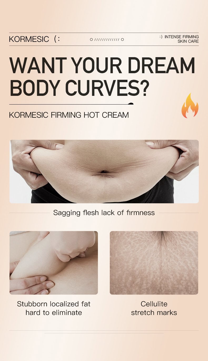 【KORMESIC熱感緊緻霜】雙容量選擇|60g便攜裝/250g家庭裝|運動塑形神器|Botanical植物萃取|熱感燃脂緊緻 KORMESIC Hotcream12
