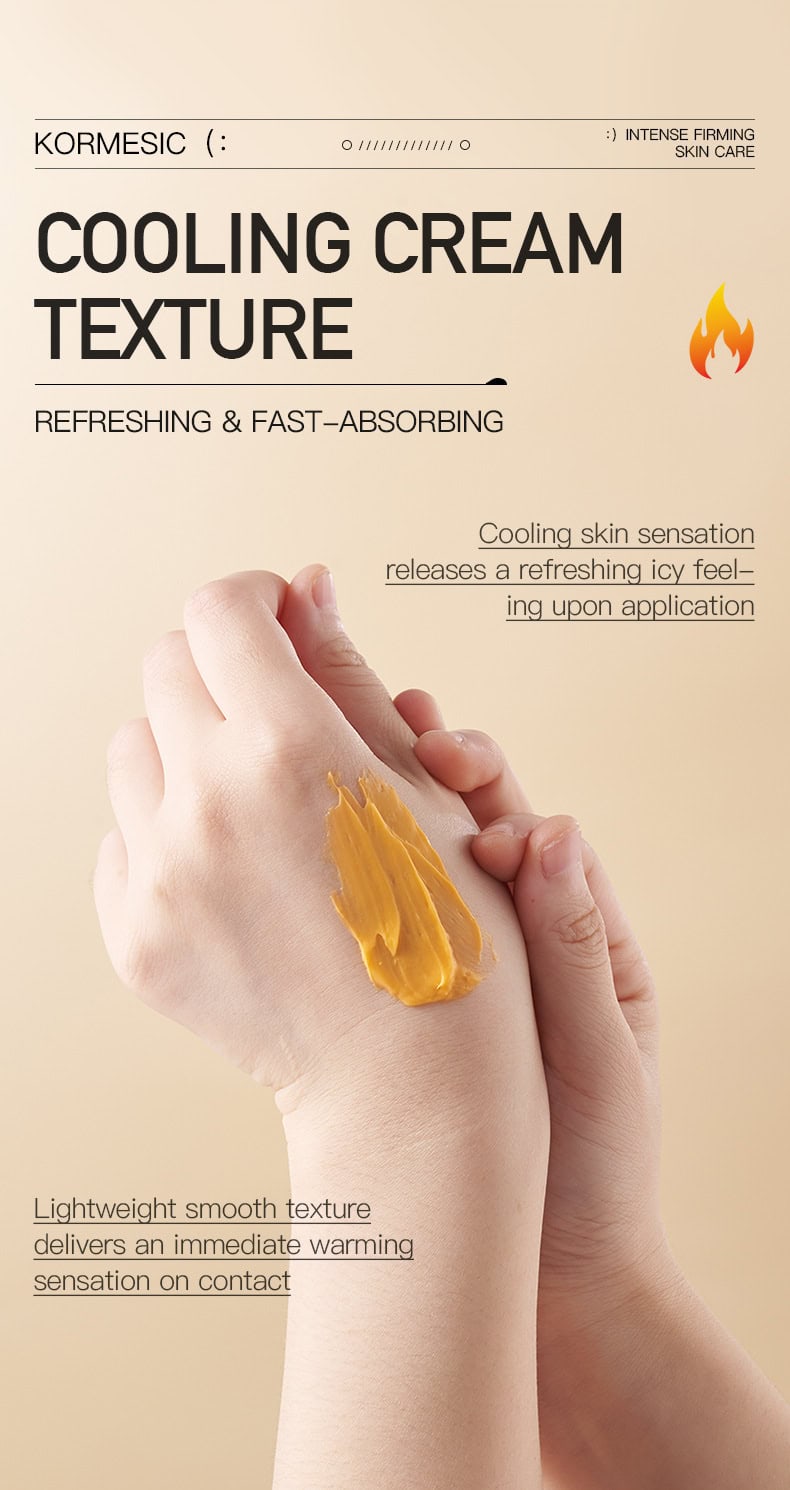 【KORMESIC熱感緊緻霜】雙容量選擇|60g便攜裝/250g家庭裝|運動塑形神器|Botanical植物萃取|熱感燃脂緊緻 KORMESIC Hotcream15