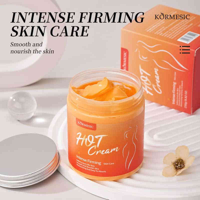 【KORMESIC熱感緊緻霜】雙容量選擇|60g便攜裝/250g家庭裝|運動塑形神器|Botanical植物萃取|熱感燃脂緊緻 KORMESIC Hotcream5