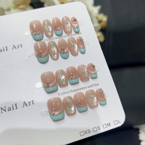 【薄荷曼波】溫柔裸粉法色漸變貓眼