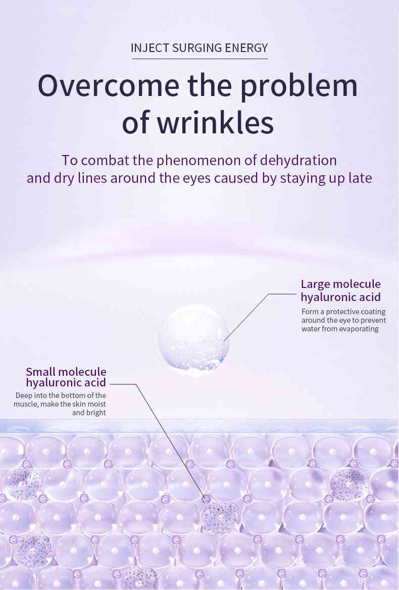 O'CHEAL 抗皺修護眼霜 20g|滾輪按摩頭設計|快速淡紋褪黑眼圈|藍光防護|大小分子玻尿酸 Ocheal ANTI WRINKLE6