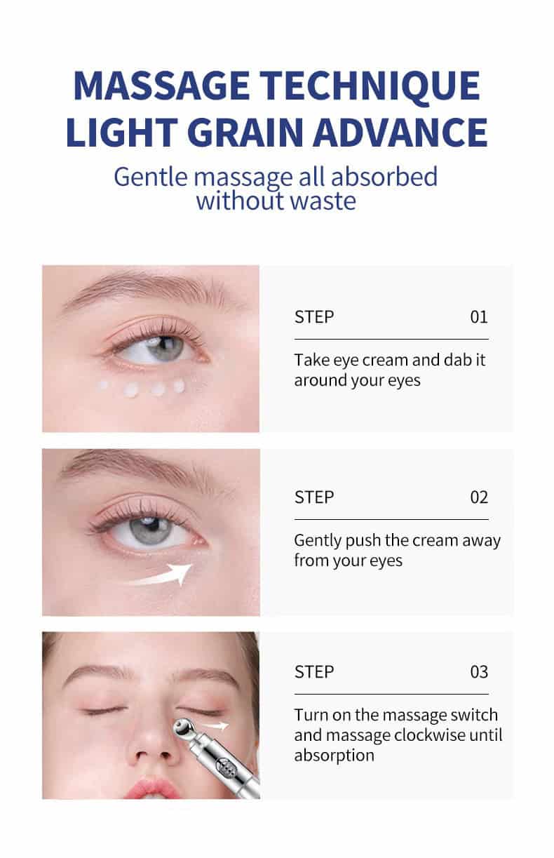 O'CHEAL 微震按摩抗皺眼霜 20g Ocheal MASSAGE EYE CREAM11