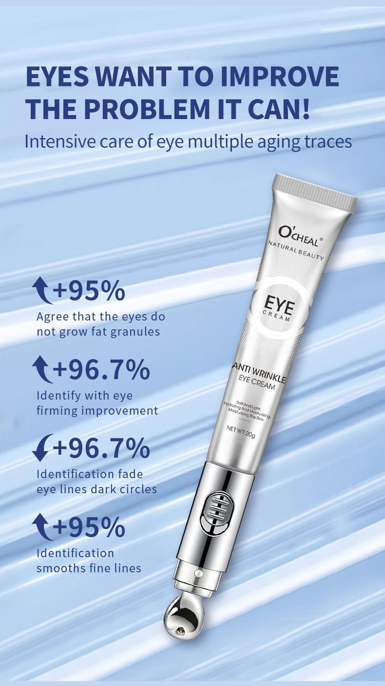 O'CHEAL 微震按摩抗皺眼霜 20g Ocheal MASSAGE EYE CREAM3