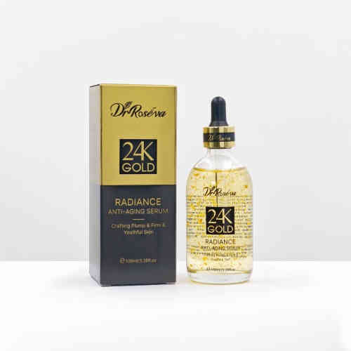 Dr.Roseva 24K黃金煥彩抗老精華液 (100ml x2支)