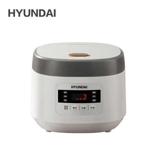 HYUNDAI現代低糖電飯煲】3L家用智能米湯分離｜權威低糖認證｜6大功能+24小時預約｜陶瓷內膽易清洗｜健康輕食首選