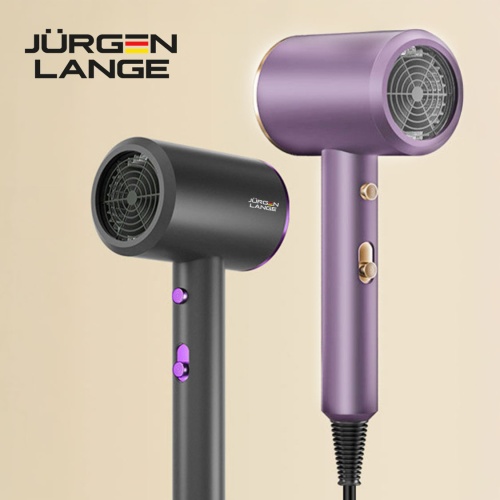 【JURGEN LANGE 藍光離子風筒】高速馬達速乾|智能恆溫護髮|4檔調節|輕量設計