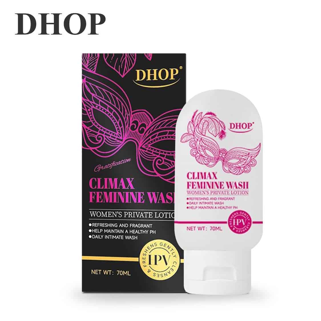 banner1 DHOP 女性私密護理精華液 70ml|天然中草藥萃取|溫和滋潤保濕|改善不適感|維持健康平衡 - Image 2