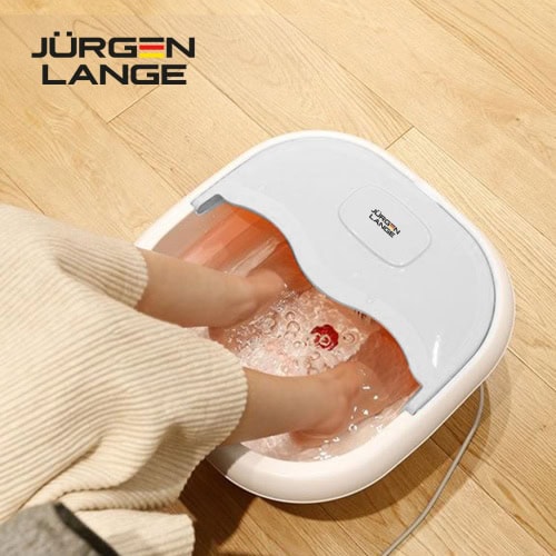 JURGEN LANGE 折疊恆溫足浴盆｜智能黑科技｜一鍵啟動｜氣泡按摩+紅光理療｜可折疊收納