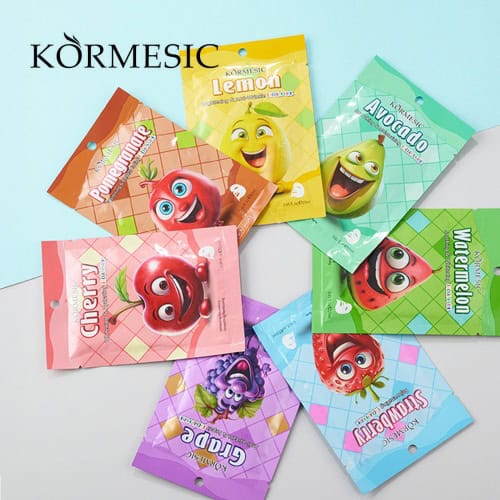 KORMESIC 水果精華面膜系列｜天然水果萃取｜針對肌膚需求｜多功效選擇｜亮白補水修復