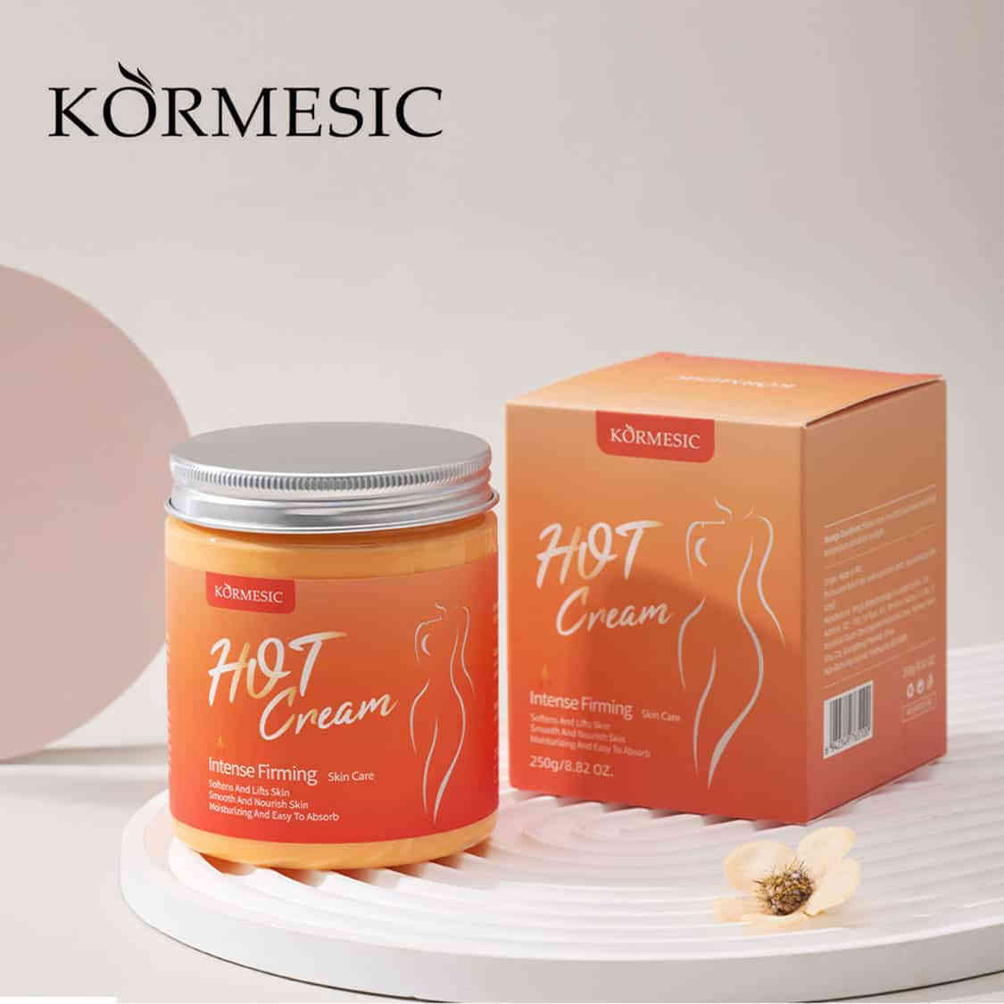 banner2 【KORMESIC熱感緊緻霜】雙容量選擇|60g便攜裝/250g家庭裝|運動塑形神器|Botanical植物萃取|熱感燃脂緊緻 - Image 2