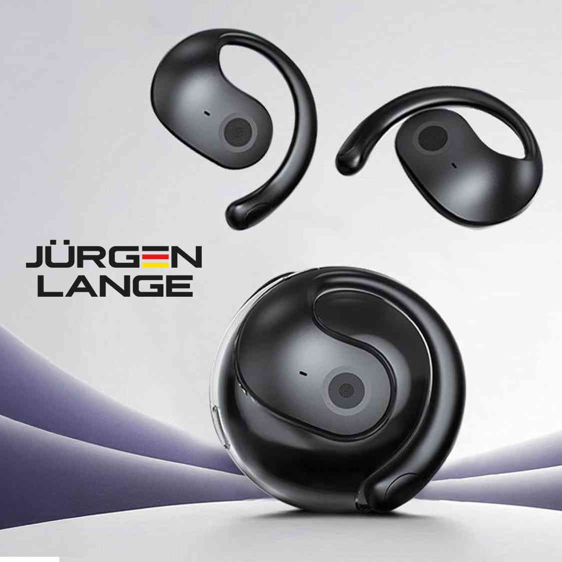 banner2 JURGEN LANGE T2 掛耳式藍牙耳機 | 開放式不入耳設計 | 藍牙5.4 | 杜比全景音效 | 46小時續航 | IPX4防水 | 智能觸控 | 運動耳機首選 - Image 2