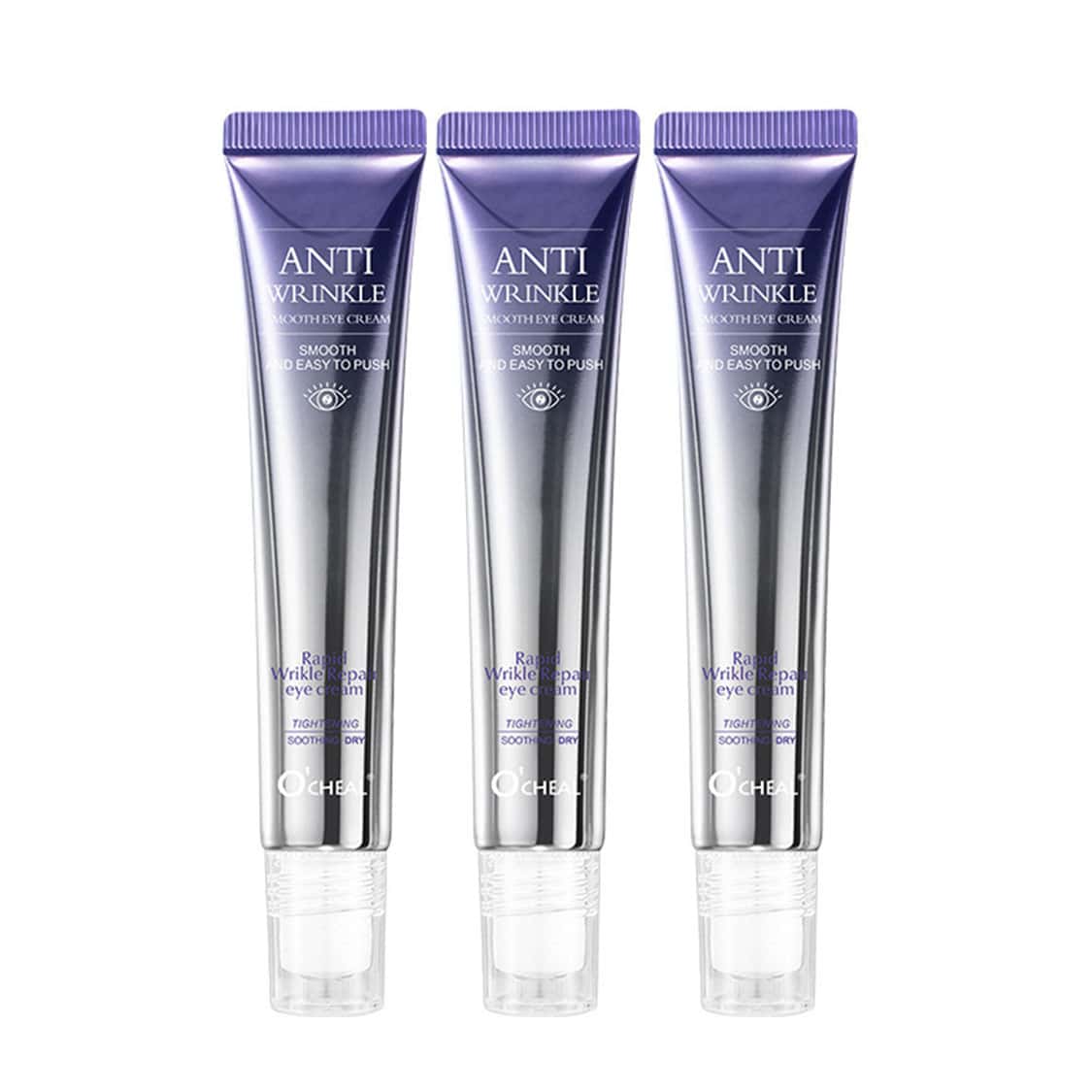 banner3 O'CHEAL 抗皺修護眼霜 20g|滾輪按摩頭設計|快速淡紋褪黑眼圈|藍光防護|大小分子玻尿酸 - Image 3