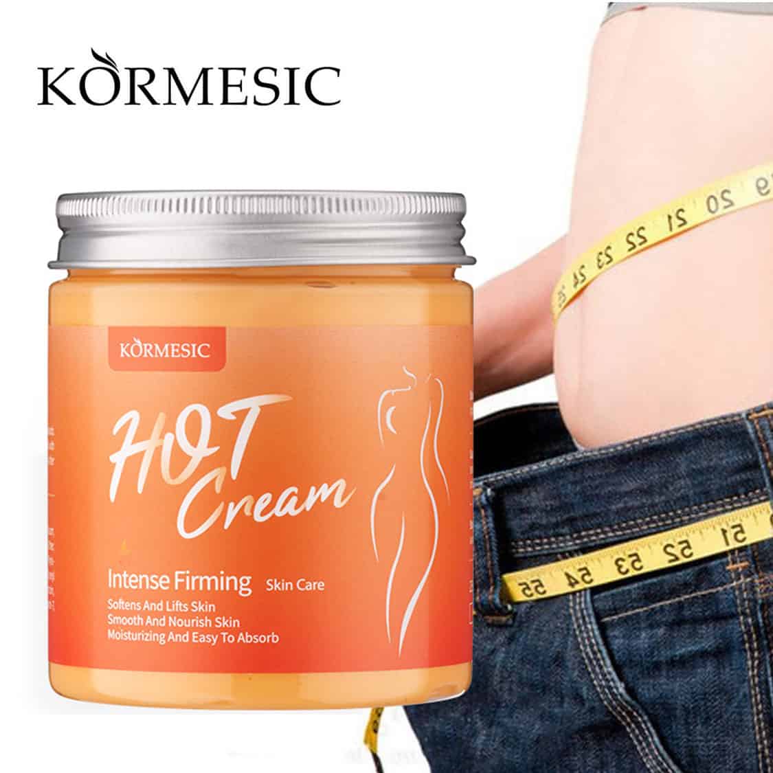 banner4 【KORMESIC熱感緊緻霜】雙容量選擇|60g便攜裝/250g家庭裝|運動塑形神器|Botanical植物萃取|熱感燃脂緊緻 - Image 4