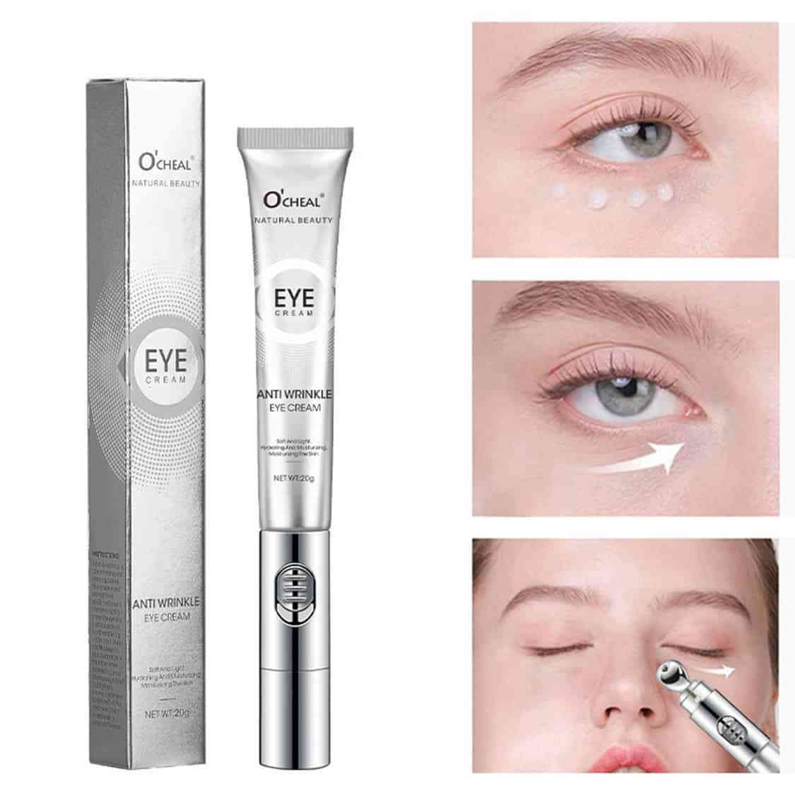 banner4 O'CHEAL 微震按摩抗皺眼霜 20g - Image 4