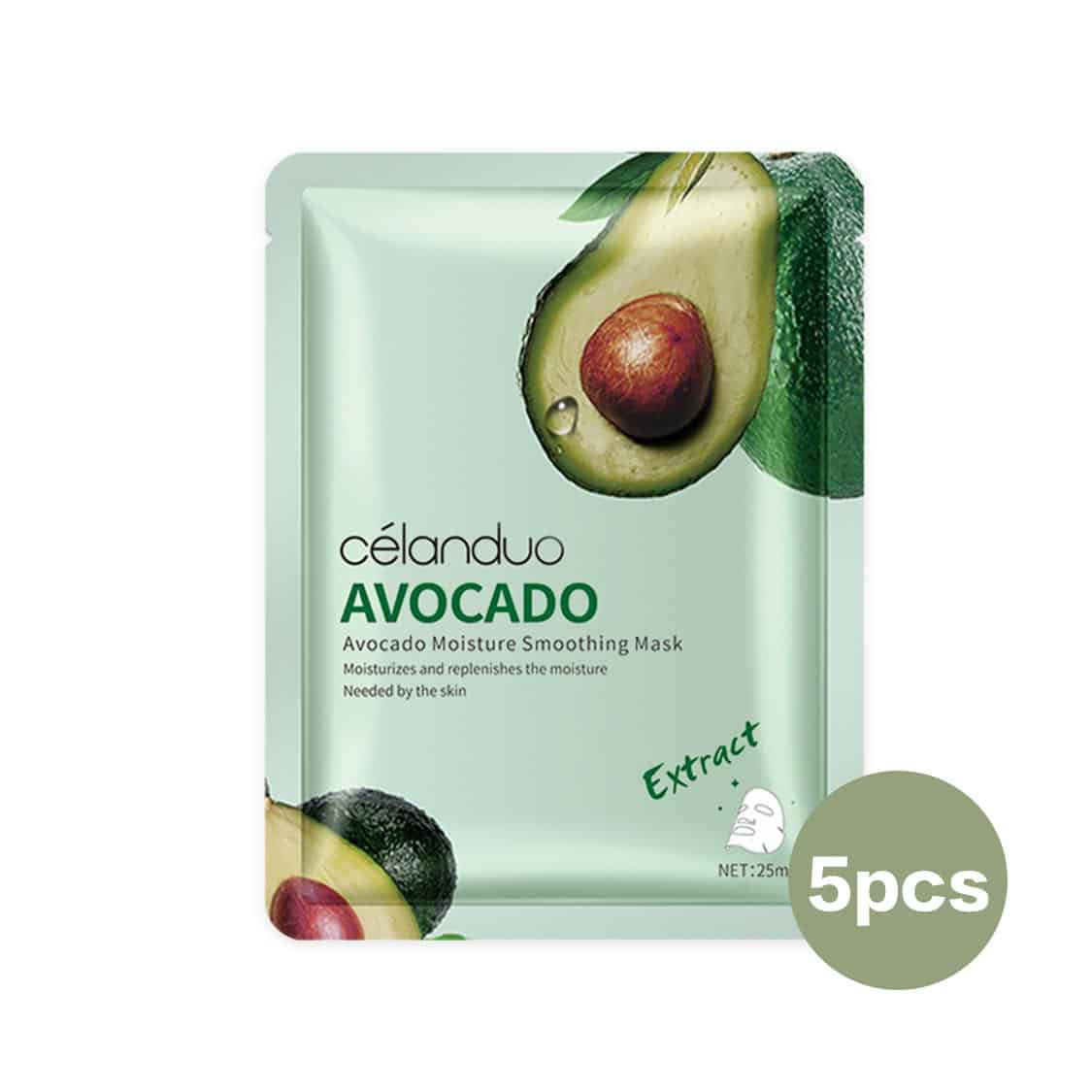 banner5 【CELANDUO 水果花香面膜】6款任選|牛油果/玫瑰/青瓜/草莓/石榴/蜂蜜|深層補水・舒緩亮肌|每片25ml精華 - Image 7
