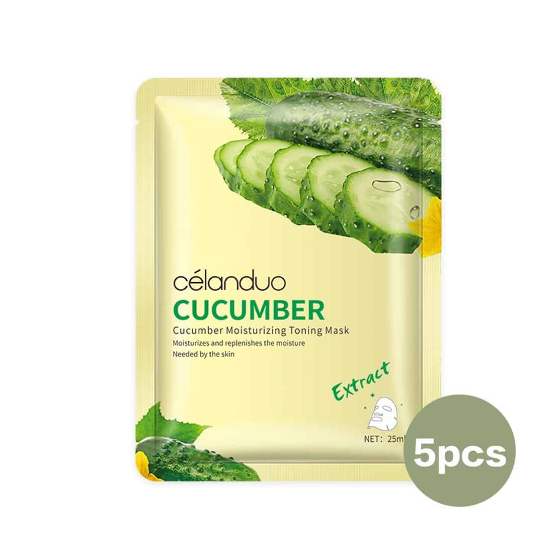 banner6 【CELANDUO 水果花香面膜】6款任選|牛油果/玫瑰/青瓜/草莓/石榴/蜂蜜|深層補水・舒緩亮肌|每片25ml精華 - Image 3