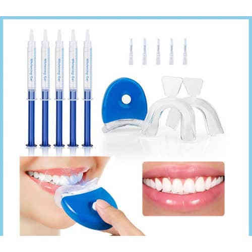 家用專業級牙齒美白儀5支凝膠套裝+LED藍光燈