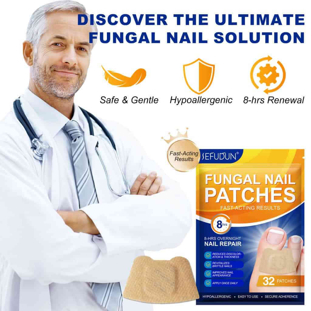 sefudun真菌甲貼片32片/包 灰指甲救星|水凝膠深層滲透|減少變色增厚