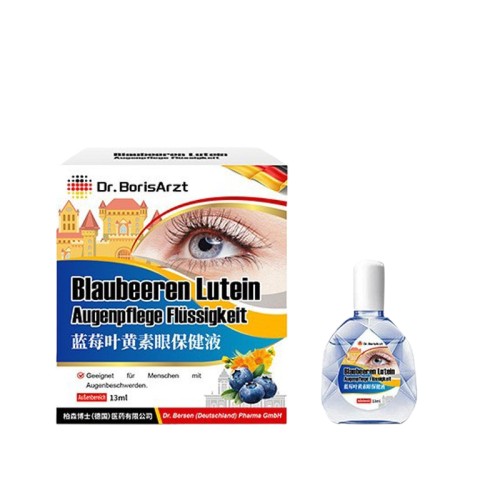 dr. borisarzt 藍莓葉黃素保健防疲勞眼藥水 19g/盒