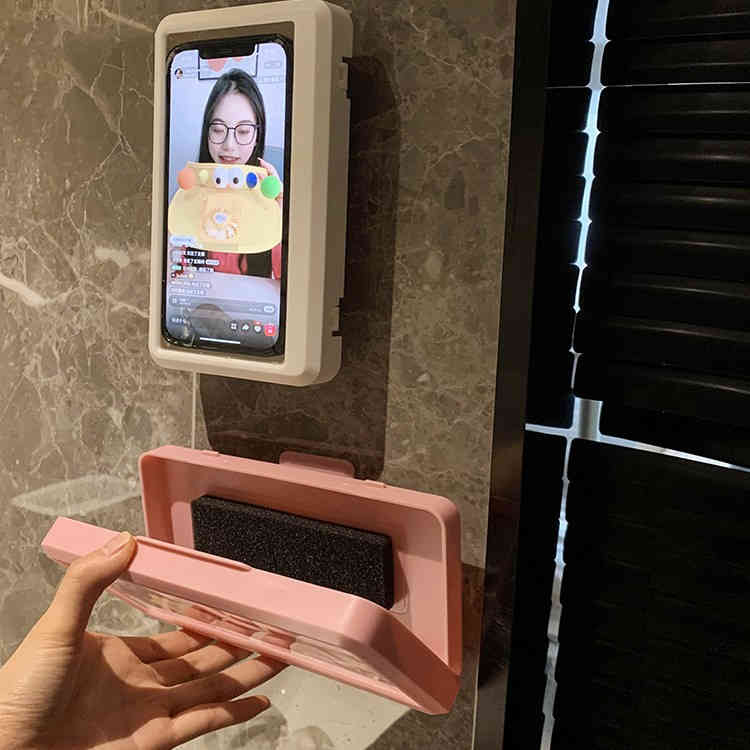 A (2) 手機追劇收納盒懶人式360°旋轉防水掛牆通用|144g/一個 - Image 3