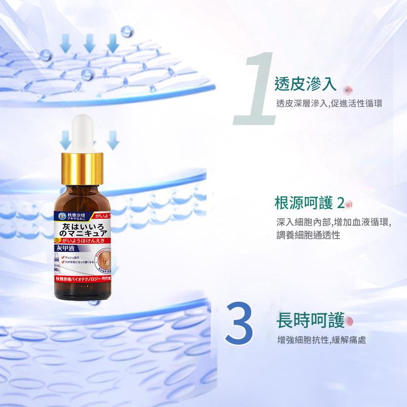 ( 日本 ) 秋雅奈緒灰指甲保手足指甲增厚亮護理液 30ml/瓶x2 ( 日本 ) 秋雅奈緒灰指甲保手足指甲增厚亮護理液 30ml/瓶x2