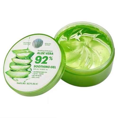 ( 韓國 ） nature republic 舒緩保濕92% 蘆薈葉萃取物凝膠 300ml/盒