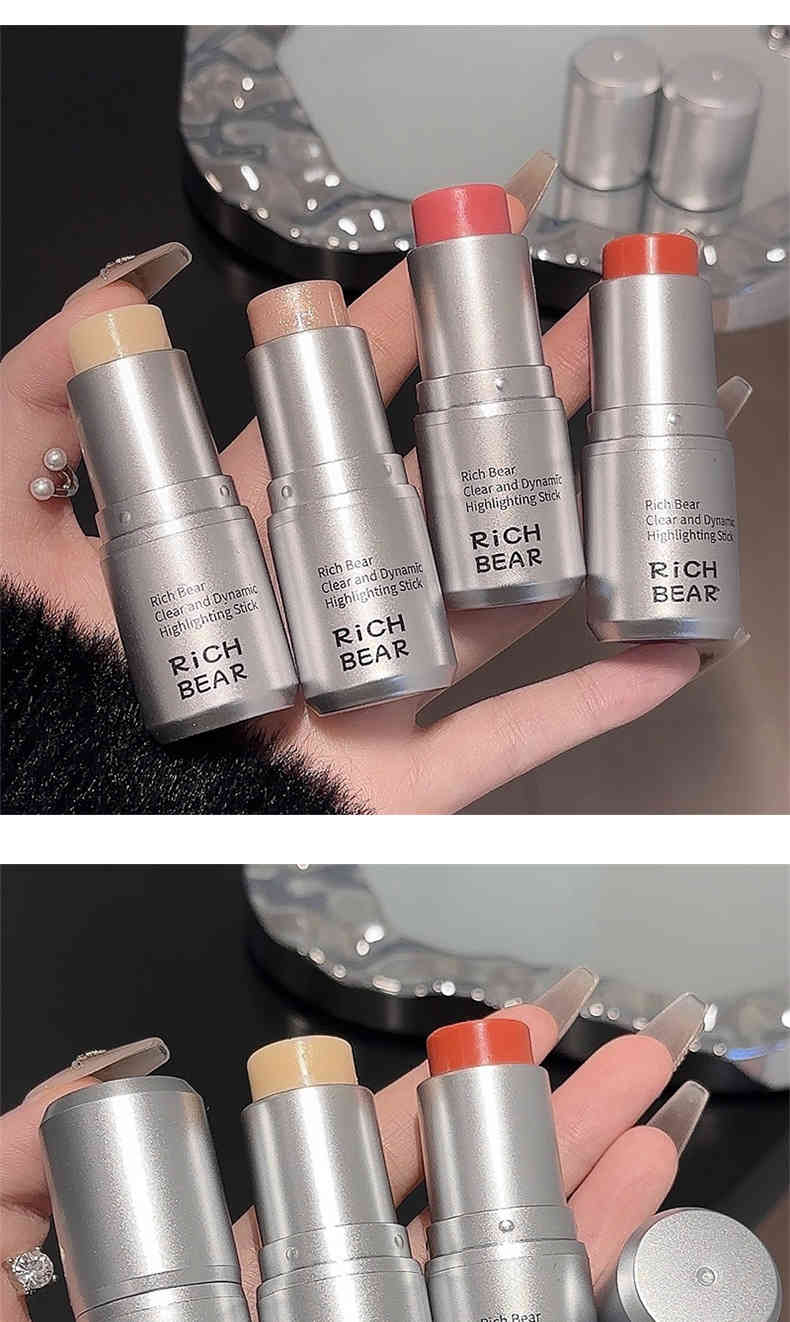 rich bear高光美顏補水補濕棒 8ml/支x3