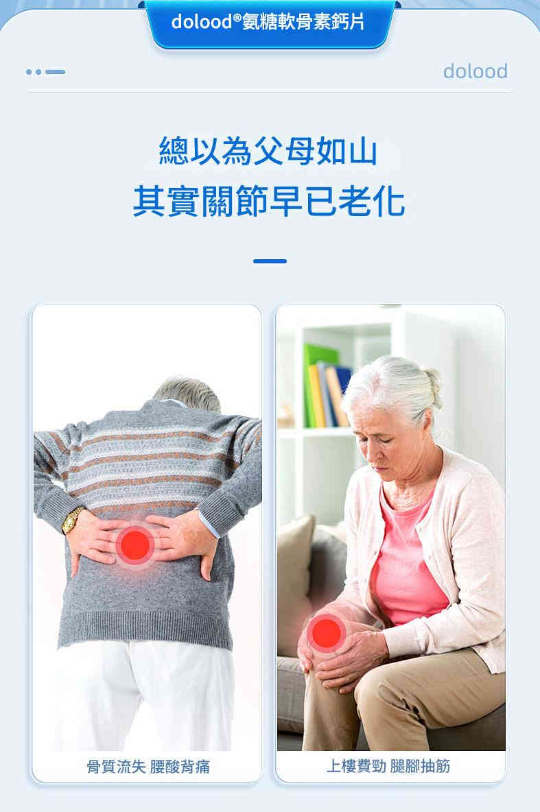 北京同仁堂善改善骨質密度藍氨糖軟鈣片保健品 ( 一樽/1gx60粒)