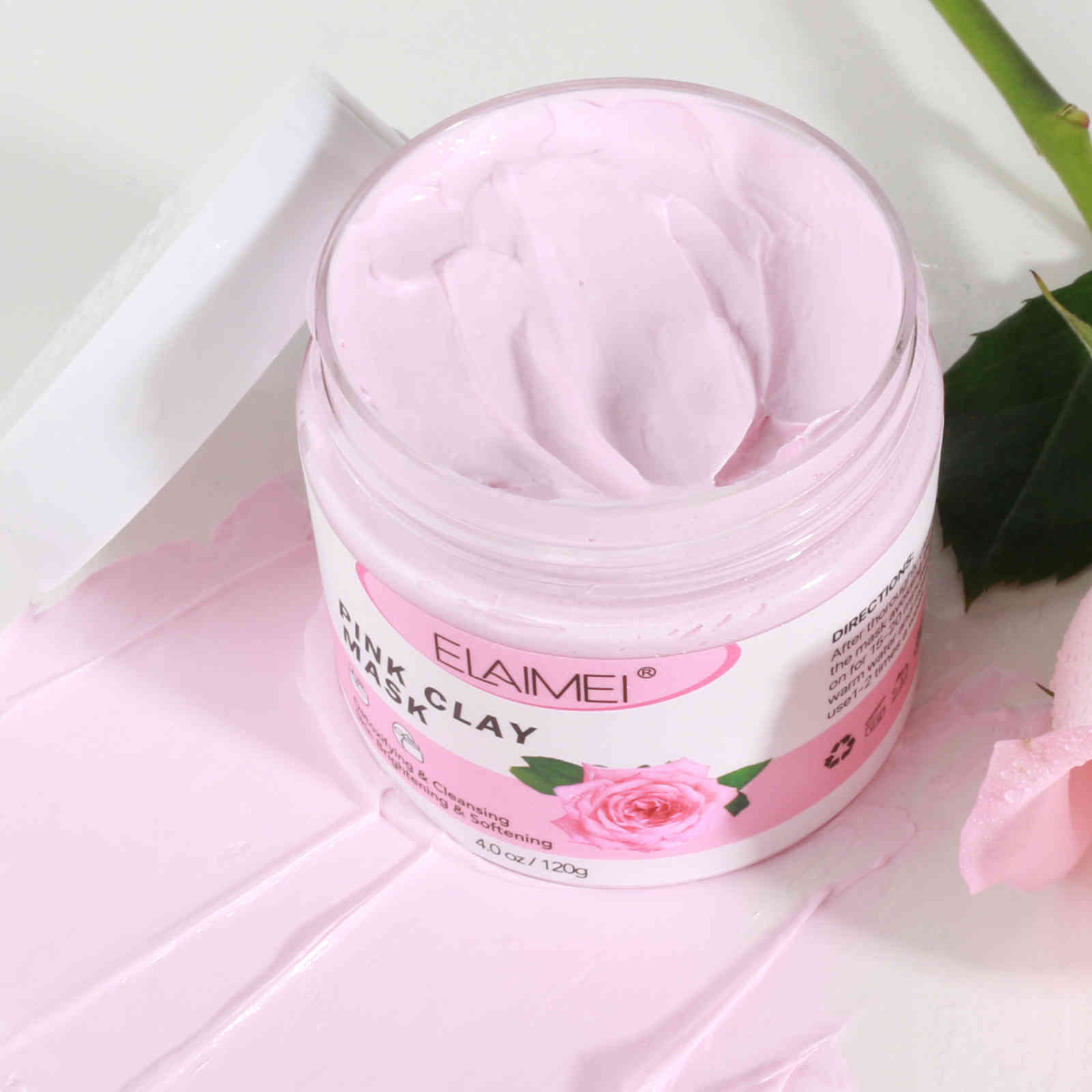 elaimei 薑黃蘆薈萃取物/花萃取物排毒保濕收緊毛孔面霜120g/盒