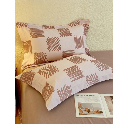 Gokumin蝴蝶枕專用全棉磨毛印花枕套2個裝