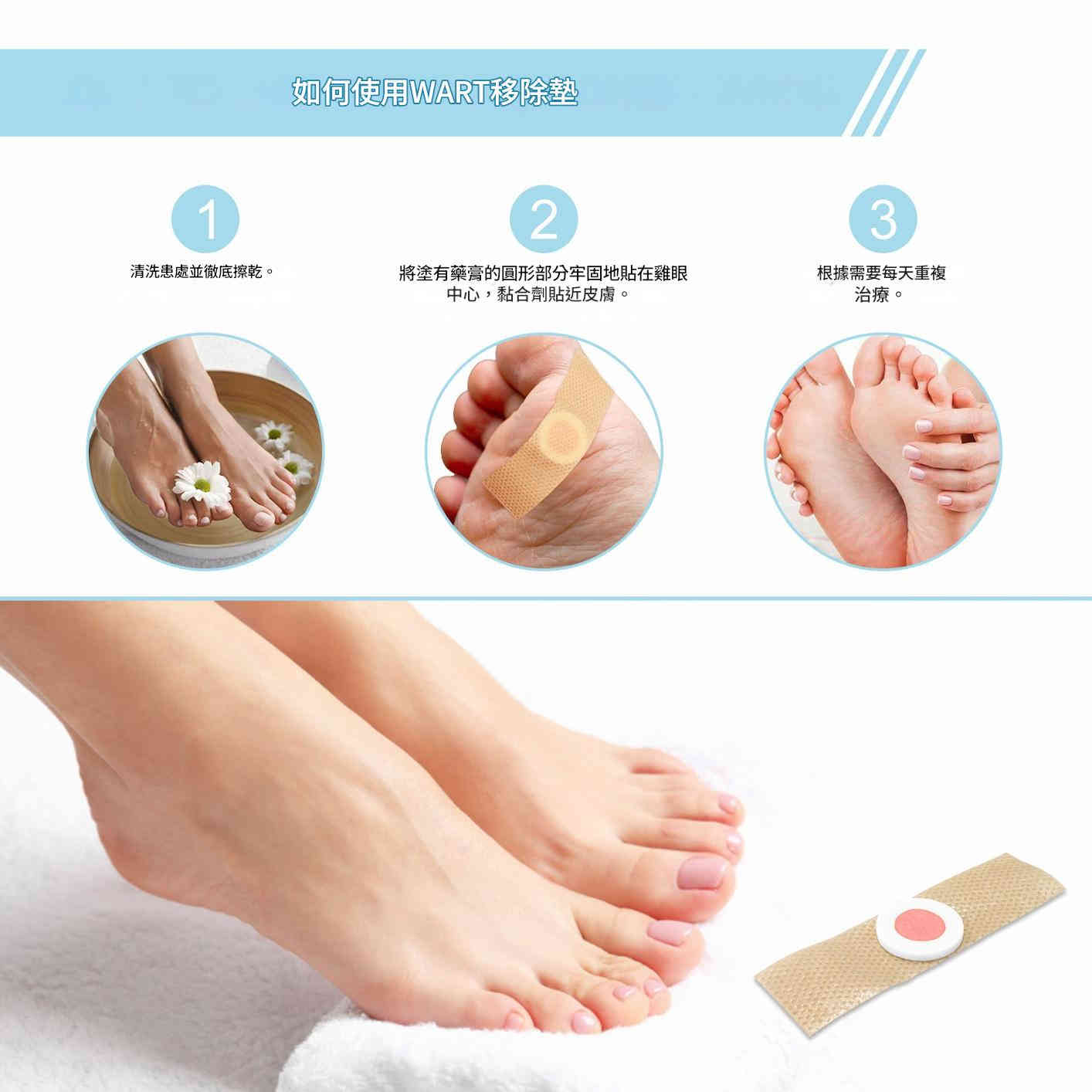 elaimei 腳部雞眼去除貼片 ( 一盒24個貼)