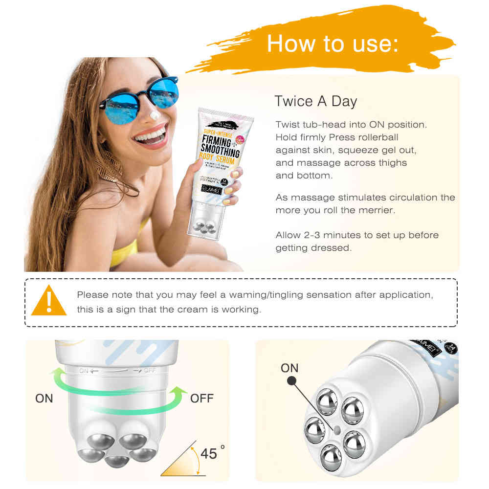 elaimei 玻尿酸超強緊緻平滑身體精華乳 120g/盒