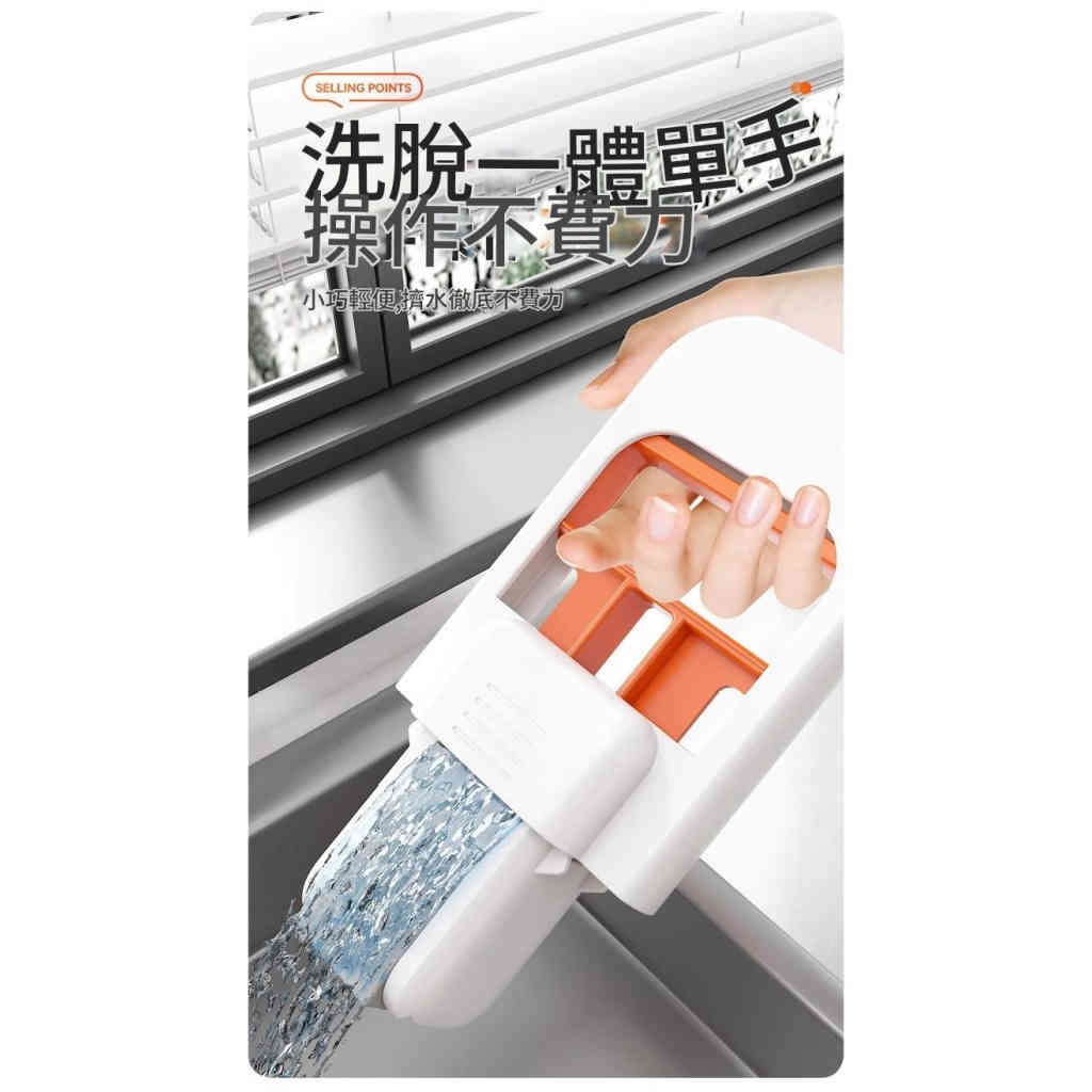 「迷你小拖把3支裝 + 10塊海綿頭｜免手洗強效去污，一推一拉搞定全屋清潔！」