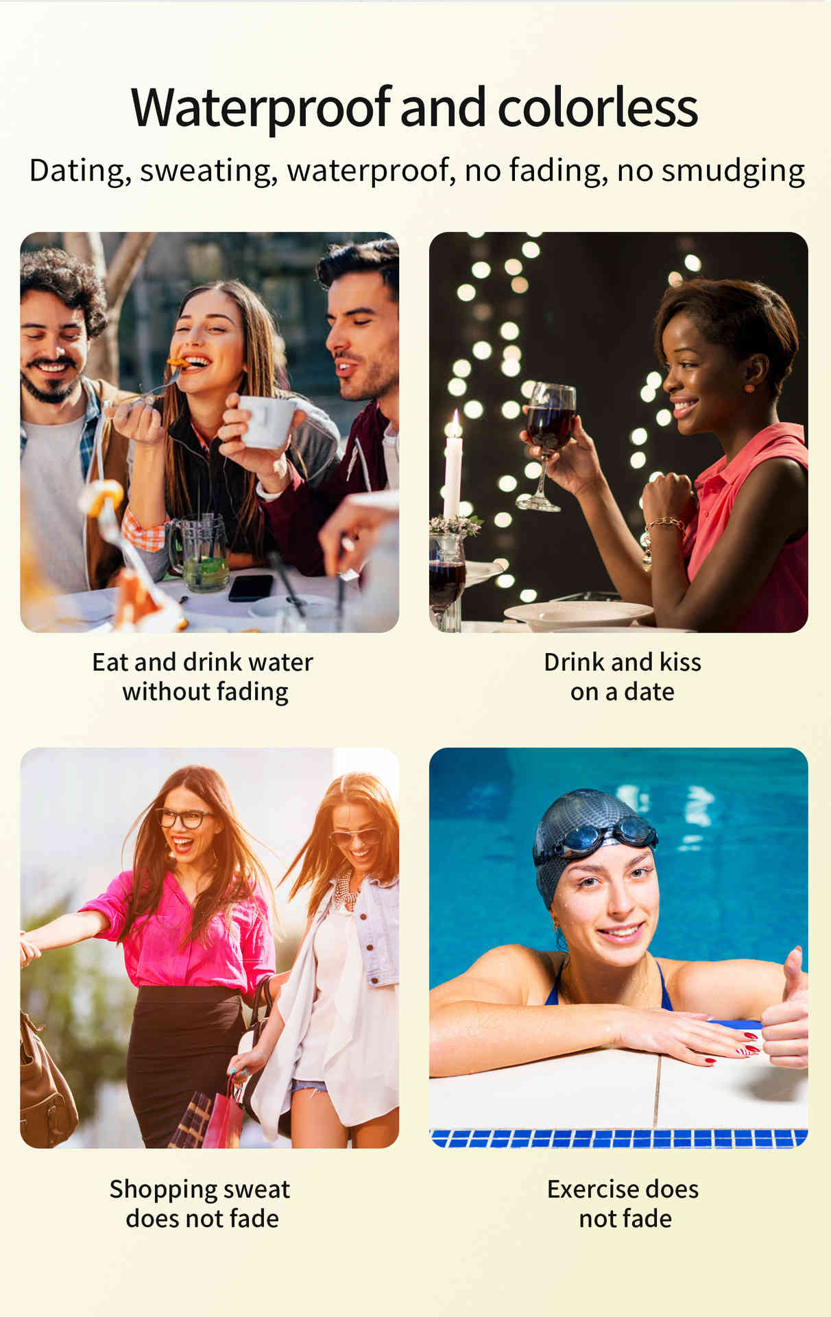 yanqina 胡蘿蔔素變色保濕滋潤口唇膏3.2g/支x2