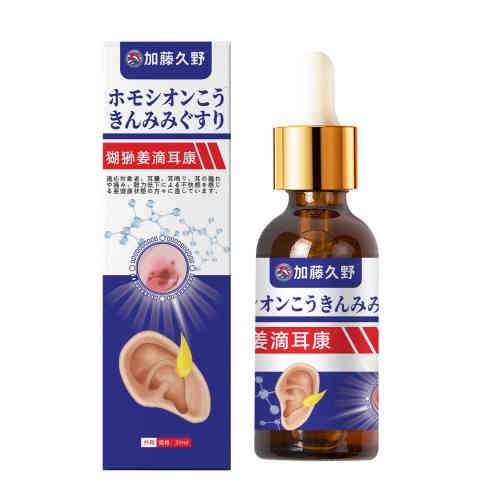 日本加藤久野 猢猻薑滴耳康 20ml/支