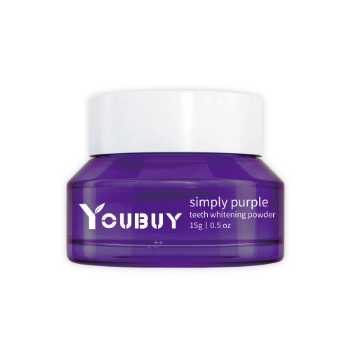 YOUBUY 紫色亮白牙粉 DZ7011｜15g × 2盒裝