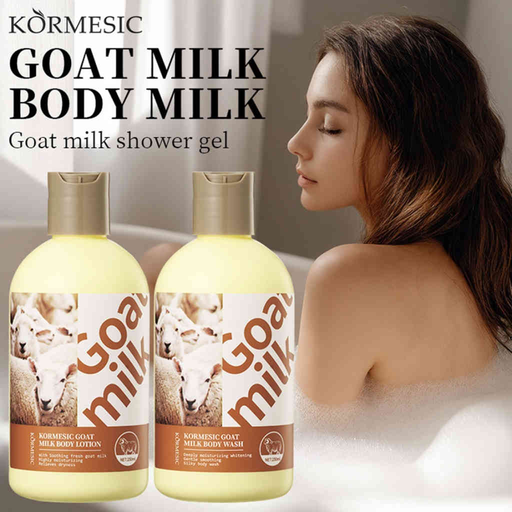 kormesic 山羊奶沐浴露潤膚乳套裝 250ml x2