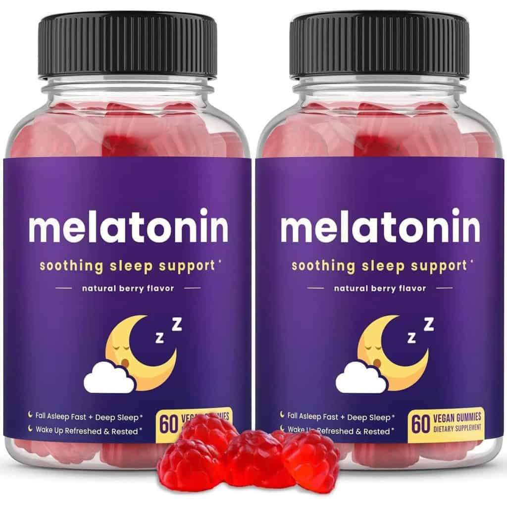 Melatonin Gummies助眠天然莓果褪黑素軟糖 (60/片 1瓶) auto draft