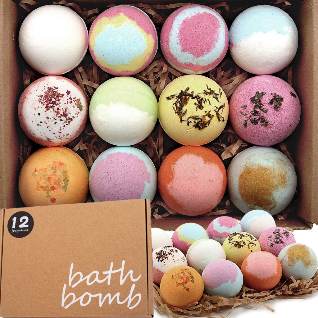 【沉浸式沐浴時光】70g香氛沐浴球12個禮盒裝