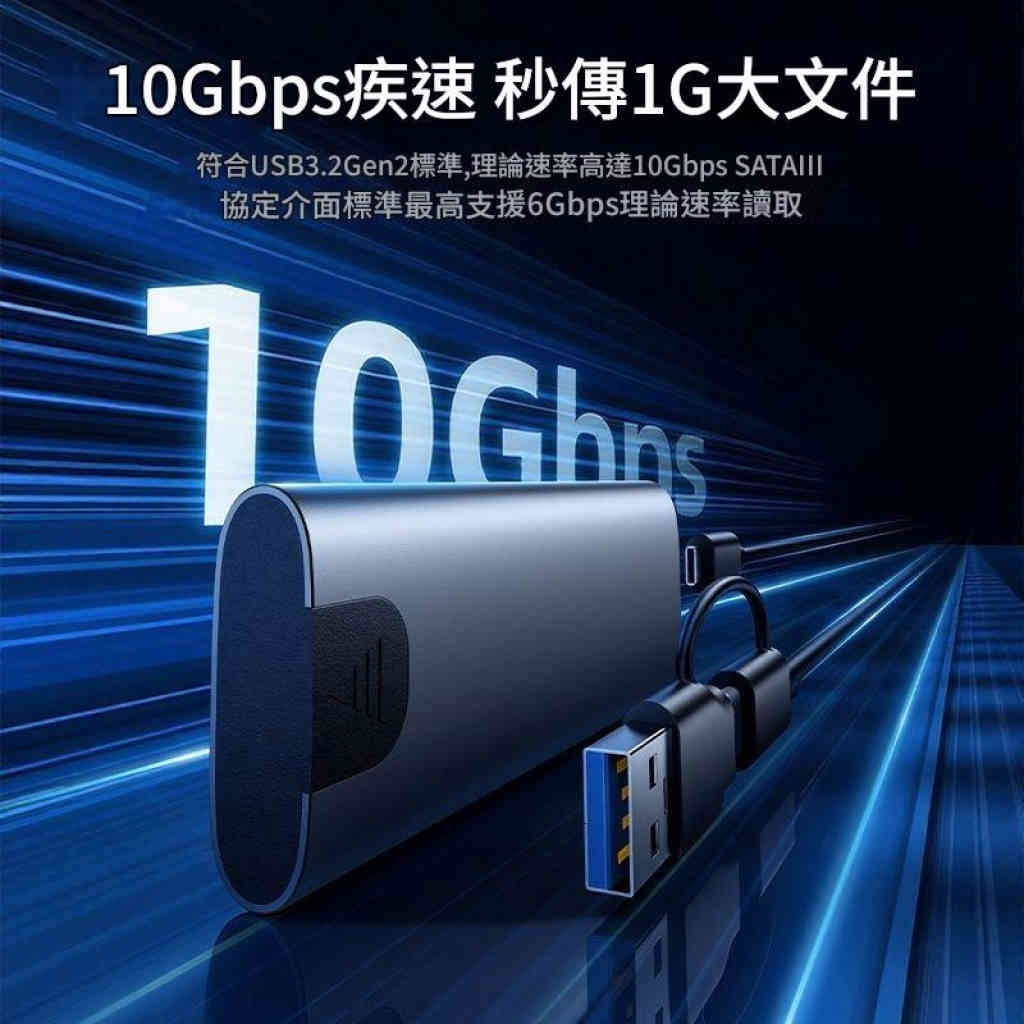 雙協議兼容m.2 硬碟盒