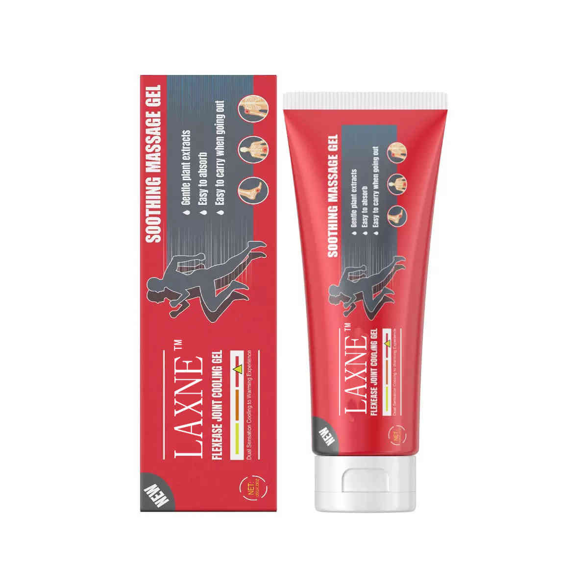 laxne 舒緩關節和肌肉疼痛特效清涼凝膠 120g/盒 laxne 舒緩關節和肌肉疼痛特效清涼凝膠 120g/盒