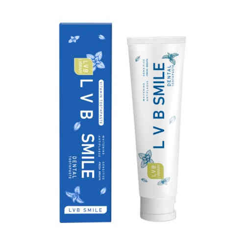 lvb smile 多種維他命特效美白防蛀牙牙膏 80g/盒
