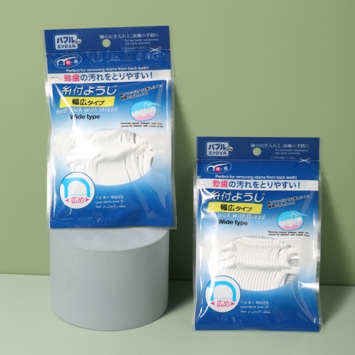 ( 日本 ）泡泡天使帶線牙籤 (一包50支)