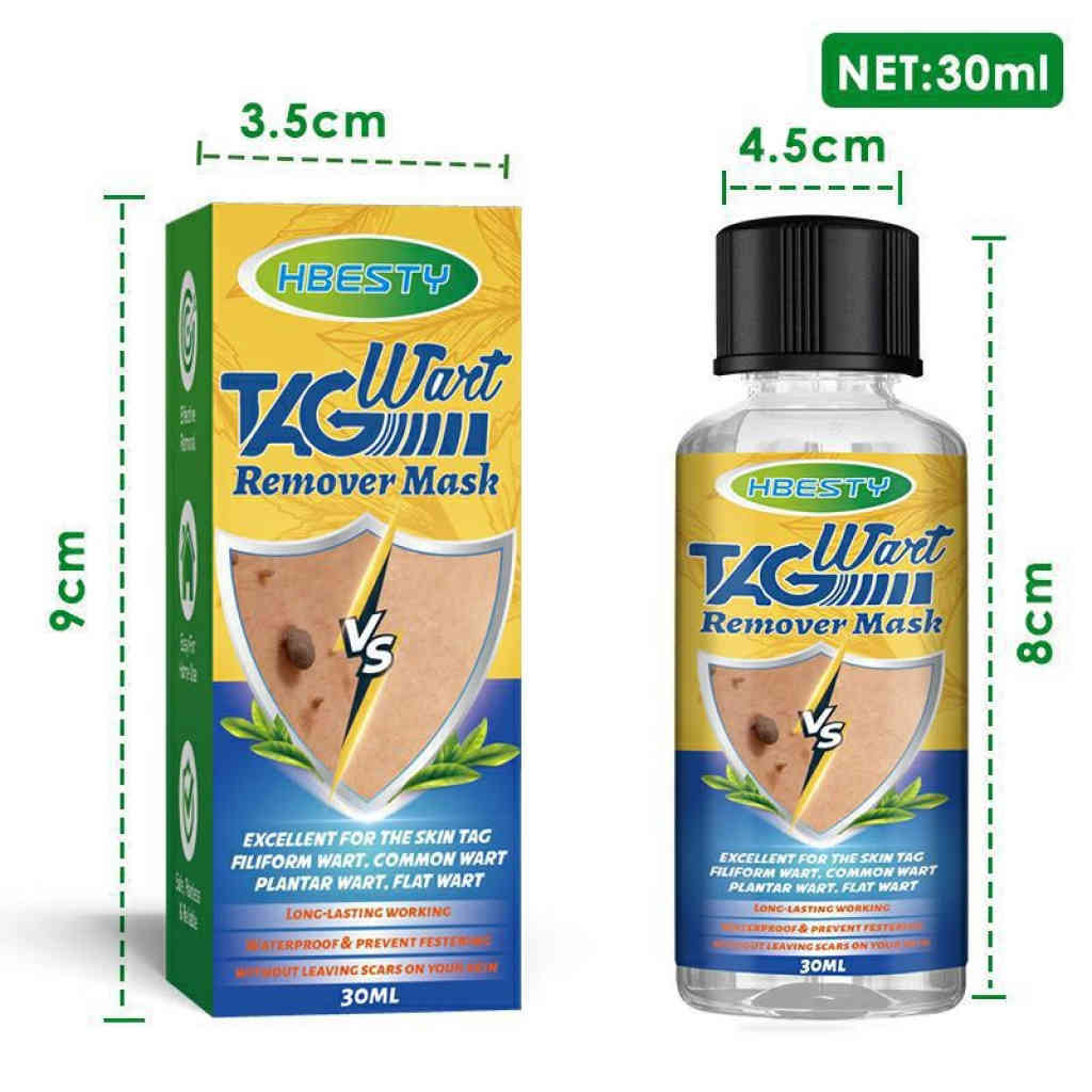 hbesty 專業去疣液 30ml/支｜快速清除皮膚贅生物，重現平滑潔淨肌膚