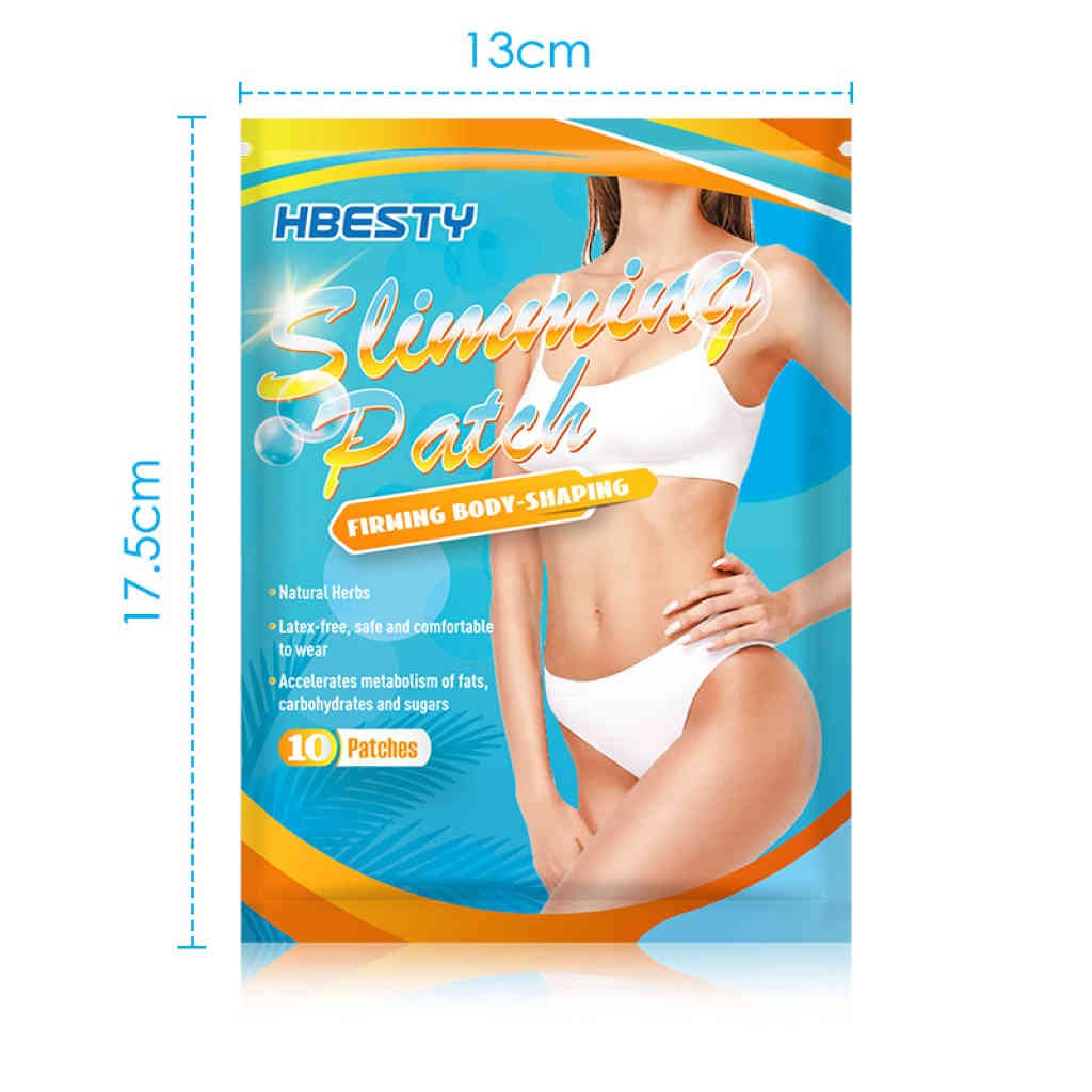 hbesty 天然草本肚臍貼 10貼/盒｜緊緻塑形・促進代謝