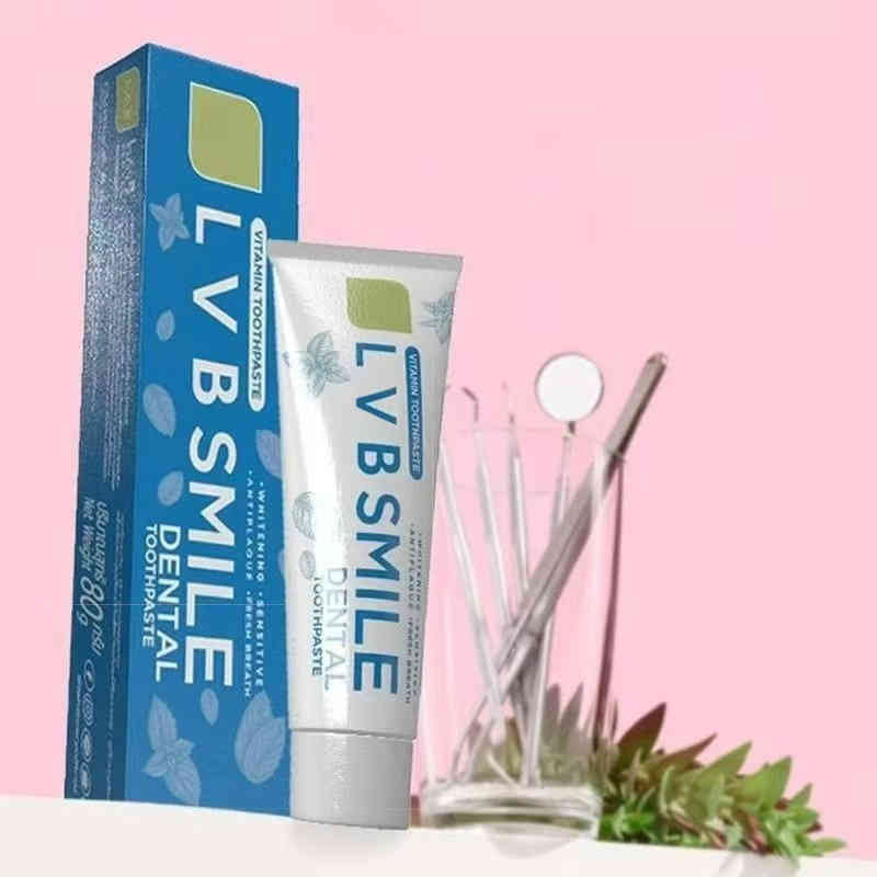 lvb smile 多種維他命特效美白防蛀牙牙膏 80g/盒 lvb smile 多種維他命特效美白防蛀牙牙膏 80g/盒