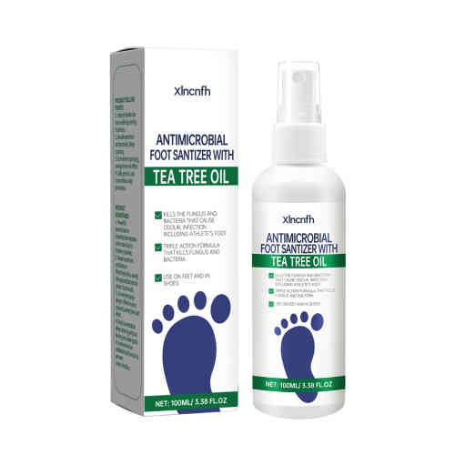 xlncnfh 茶樹油抗菌足部消毒噴霧 100ml