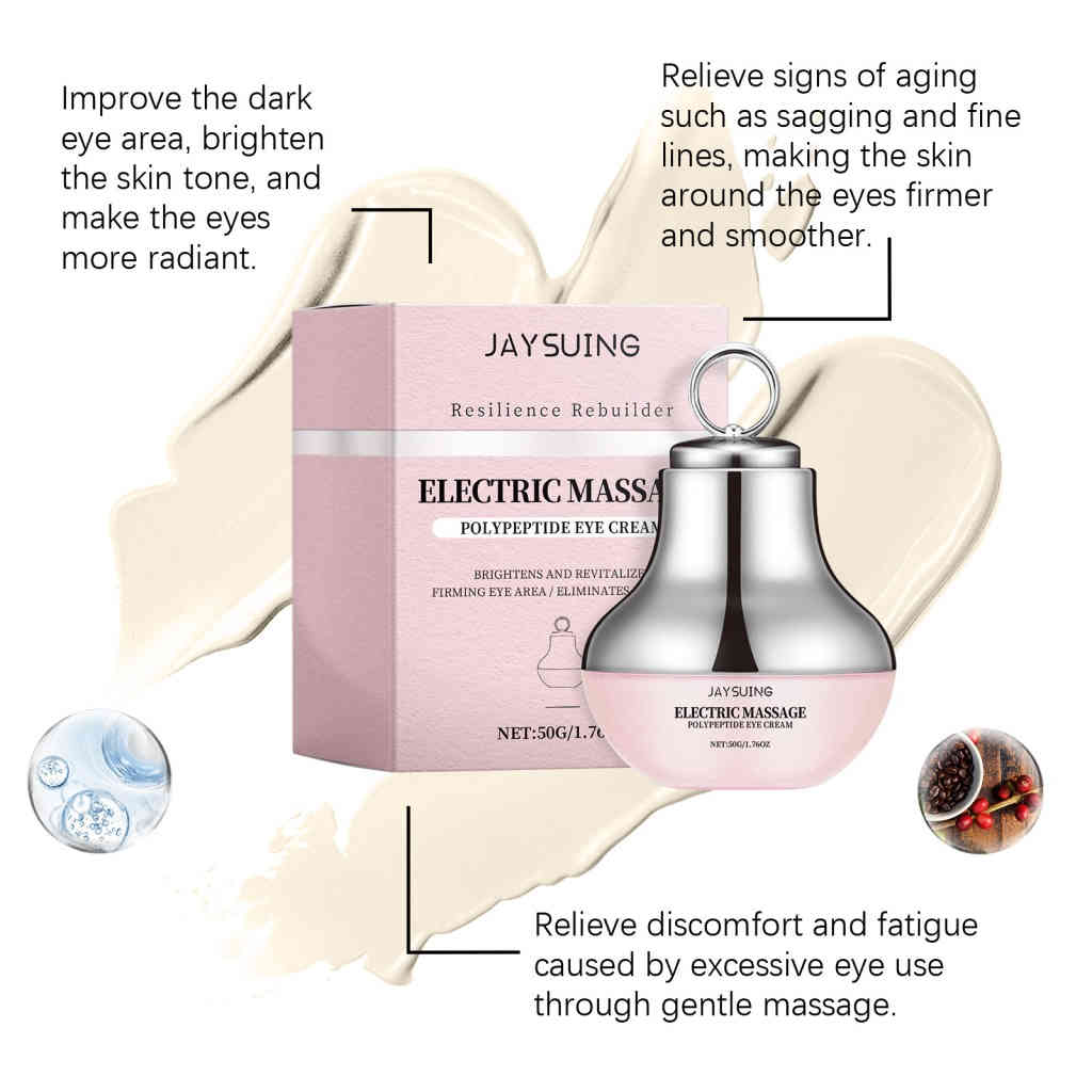 jaysuing 電動按摩多肽眼霜