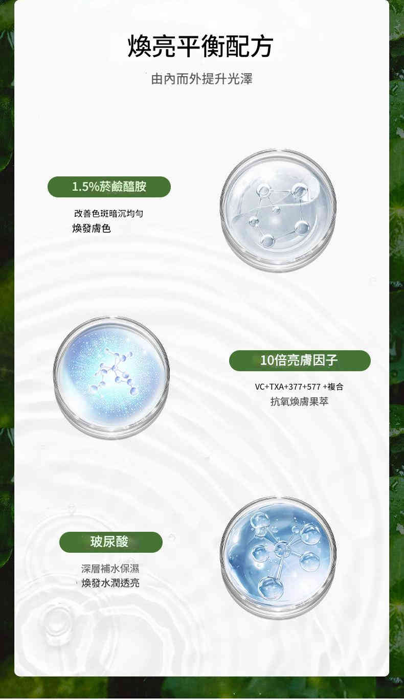 lanlatÉr 煙酰胺 1.5% + lumi 10 淨白精華液 100ml/瓶