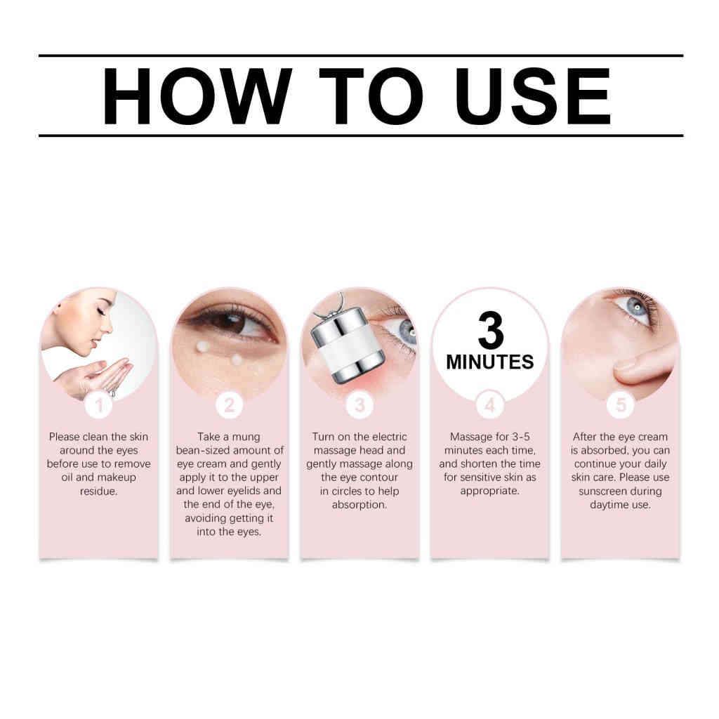 jaysuing 電動按摩多肽眼霜